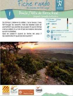 Fiche Rando – Força Real depuis Millas