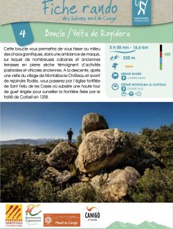 Fiche Rando – Boucle Volta de Ropidera