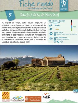 Fiche Rando – Boucle Volta de Marcèvol
