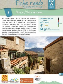 Fiche Rando – Boucle Volta de Coma