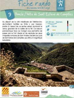 Fiche Rando – Boucle Volta de St Esteve de Campilles