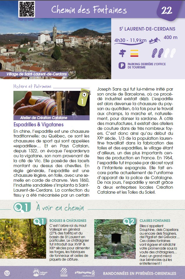 CHEMIN DES FONTAINES