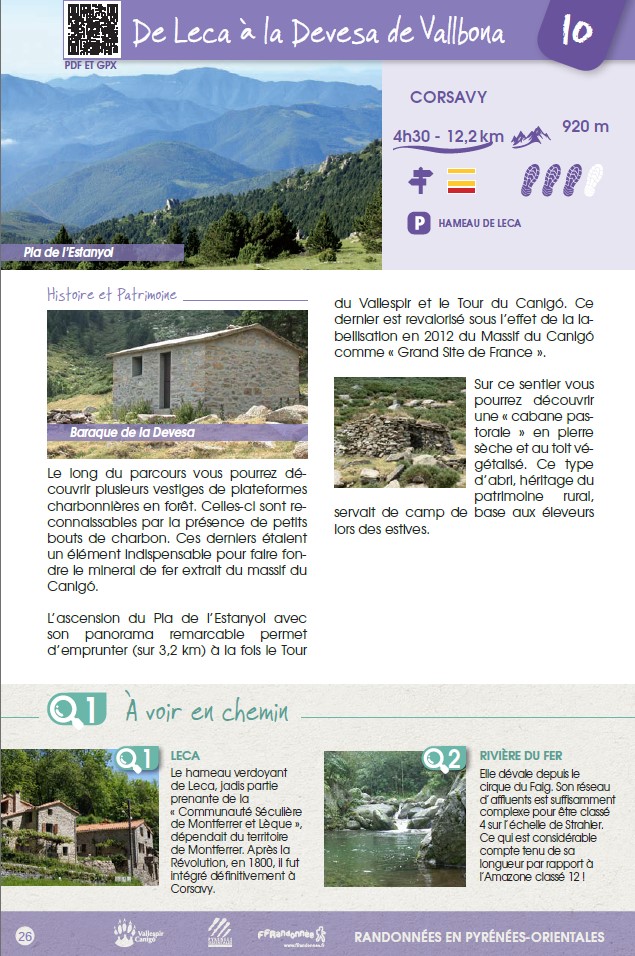 DE LECA À LA DEVÈSA DE VALLBONA