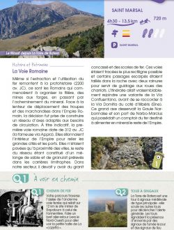 Fiche Rando 18 – Torre de Batera et la voie romaine