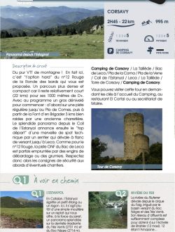 Parcours VTT – TOUR DE LA SOCA – n°14 noir