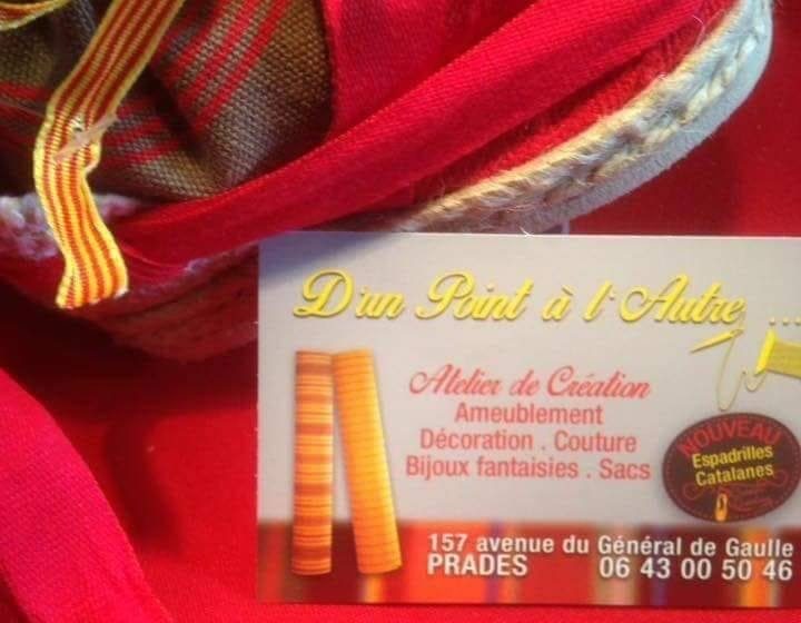 D&rsquo;UN POINT À L&rsquo;AUTRE « ATELIER COUTURE »