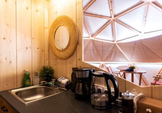 VILLAGE DE GÎTES ALTER ET GO – DÔME GÉODÉSIQUE