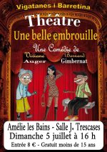 bernard Gimbernat PIÈCE DE THÉÂTRE « UNE BELLE EMBROUILLE »
