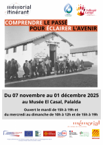 vallespircanigo EXPOSITION « COMPRENDRE LE PASSÉ POUR ÉCLAIRER L’AVENIR »