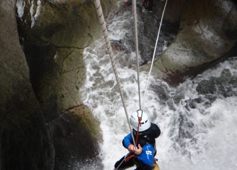 EXPERIÈNCIA DE CANYONING