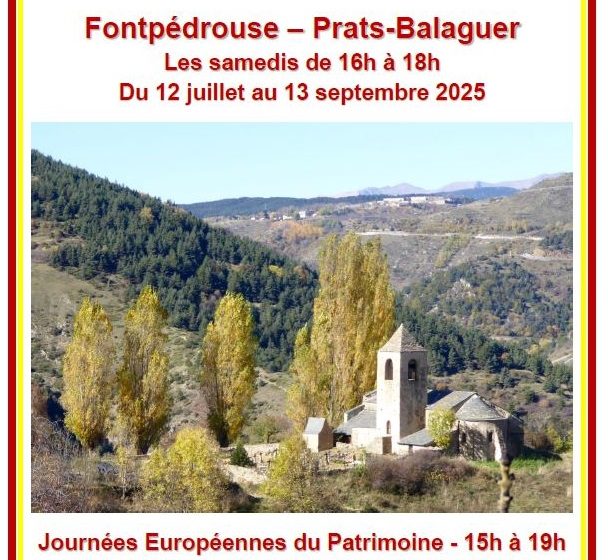 DÉCOUVERTE DE L’EGLISE DE PRATS BALAGUER À TRAVERS UNE EXPOSITION