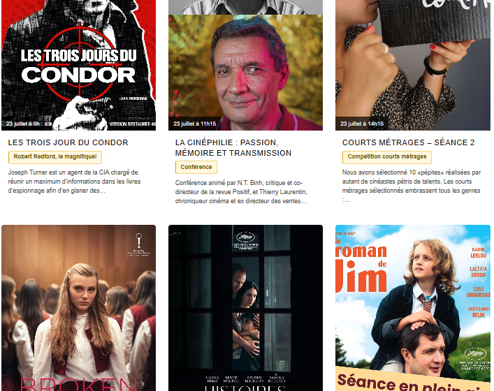 FESTIVAL DES CINÉ RENCONTRES