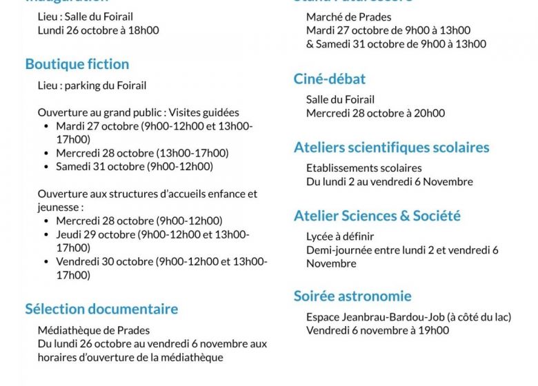 FESTIVAL SCIENCES, NATURE, ORIGINE, RESSOURCE, CLIMAT (SNORC)