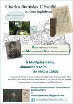 Blandine Margoux BALADE LITTERAIRE ET ATELIER D’ECRITURE : « CHARLES STANISLAS, L’EVEILLE OU L’EAU INGENIEUSE »