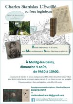 Blandine Margoux BALADE LITTERAIRE ET ATELIER D’ECRITURE : « CHARLES STANISLAS, L’EVEILLE OU L’EAU INGENIEUSE »
