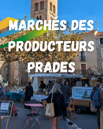MARCHE DES PRODUCTEURS DE PRADES