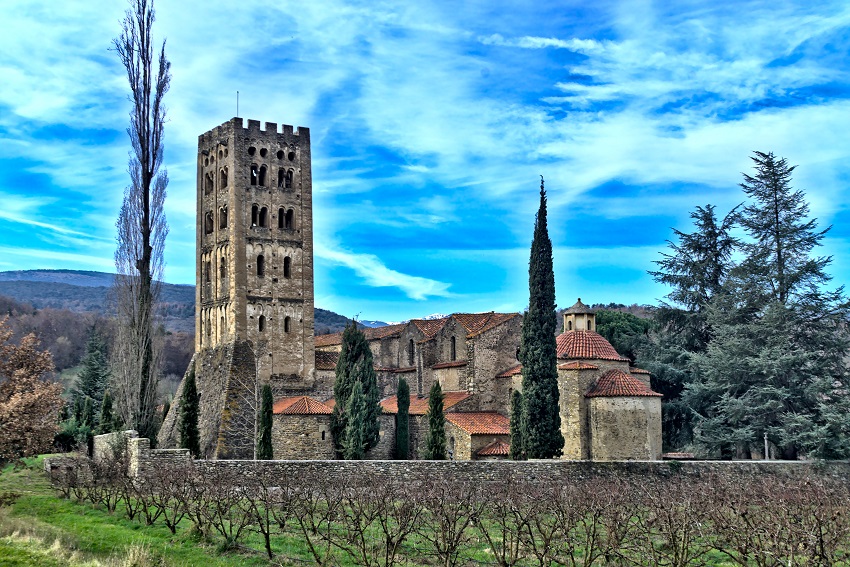 Torre de la abadía de Saint-Michel de Cuixà