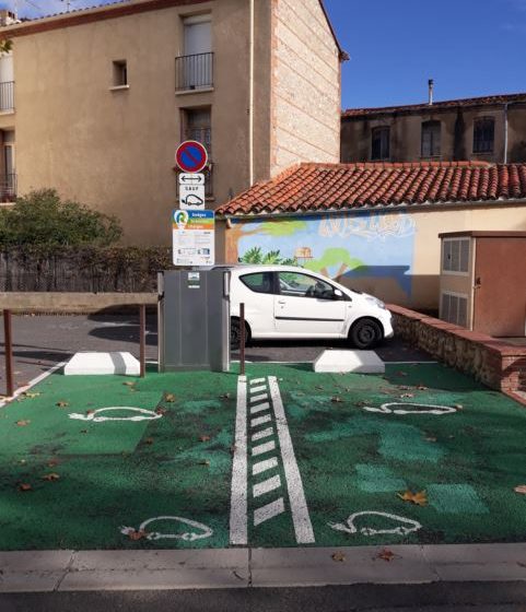 BORNE RECHARGE VEHICULE ELECTRIQUE – ILLE SUR TET