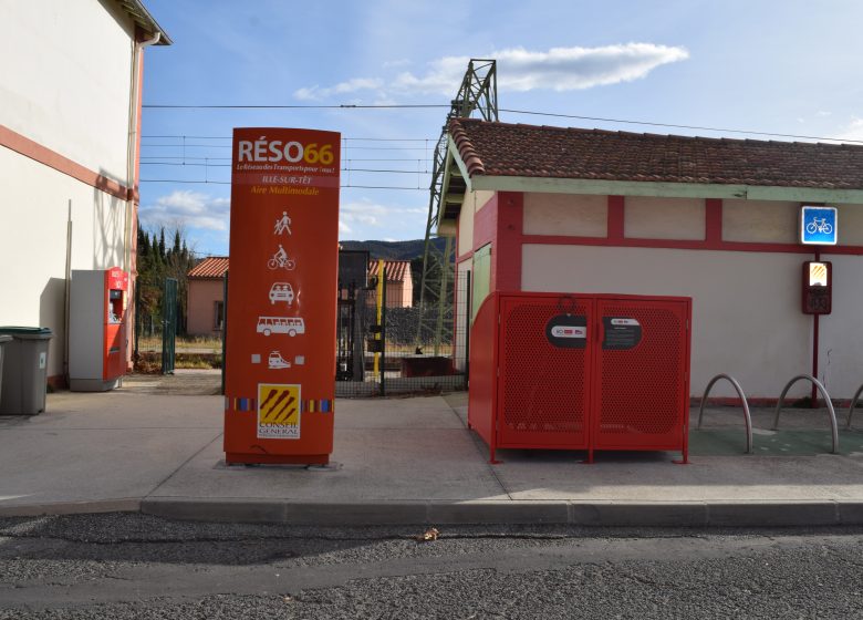 AIRE MULTIMODALE DE LA GARE D’ILLE