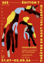 Affiche : Espérance Baux / Dessin : Serge Bloch FESTIVAL 543