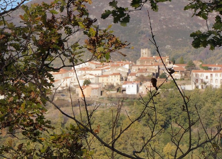 Por el camino rural, desde Saint-Marsal