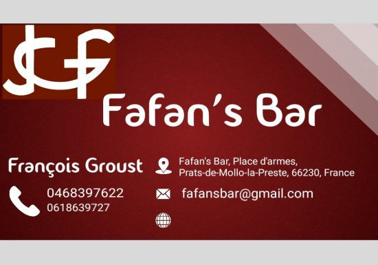 FAFAN&rsquo;S BAR