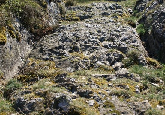 Torre de Batera et voie romaine